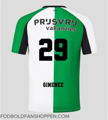 Feyenoord Santiago Gimenez #29 Tredjetrøje 2024-25 Kortærmet